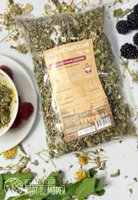 Фиточай “Монастырский” №4 Нормализующий давление, 100 г. ТД “Иван Да”