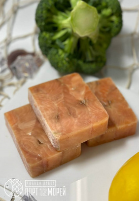 Филе кеты без кожи порционное, мороженое 650г. Укинский лиман