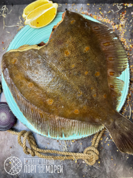 Камбала пятнистая потрошеная Мурманск 1,5-2 кг