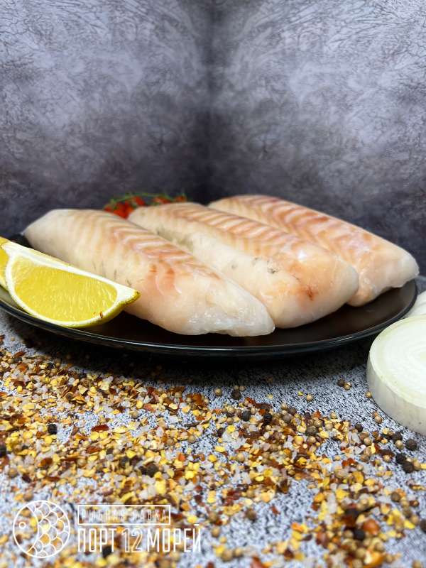 Спинки трески запеченные с лимоном