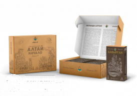 Набор чайных напитков «Алтай Начало», 6 шт, плиточный. 