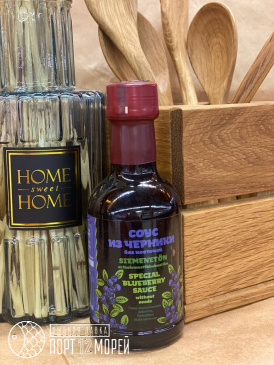 Соус из черники без косточек ООО Кольский край 200мл