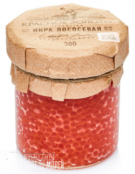 Икра горбуши Красное золото 300 гр 