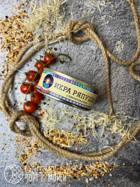 Икра ряпушки стерилизованная, 240 г.