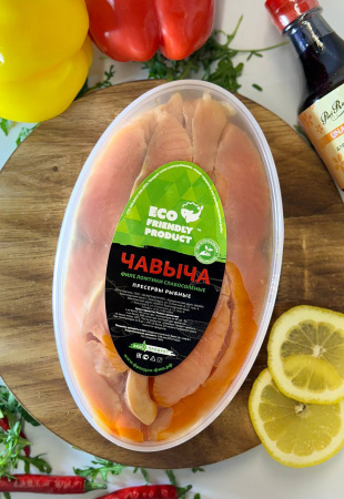 Чавыча филе слабосоленая 500 гр. Чавыча филе слабосоленая 500 гр.