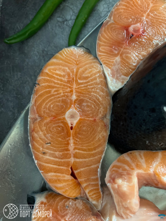 Семга стейк охлажденный Атлантическая Баренцево море