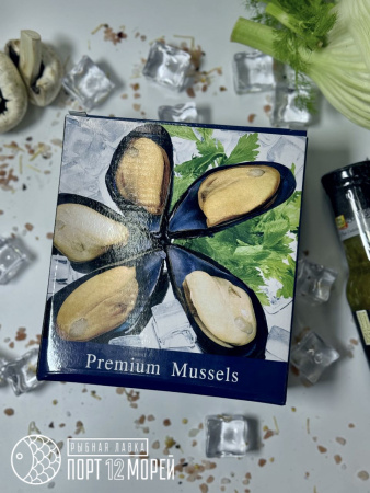 Мидии Premium mussels 1 кг Мидии Premium mussels 1 кг