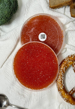 Икра красная горбуши 250 г. Камчатка 2025 год Икра красная горбуши 250 г. Камчатка 2025 год