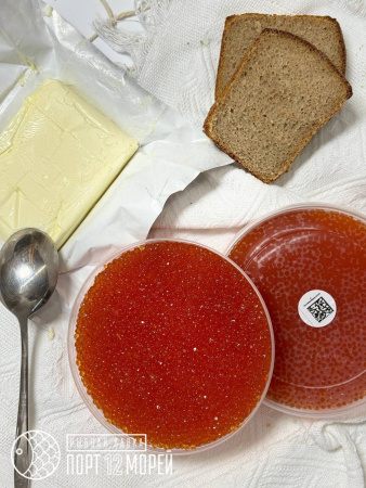 Икра красная горбуши 250 г.  Камчатка 2025 год