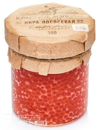 Икра горбуши Красное золото 300 гр Икра горбуши Красное золото 300 гр