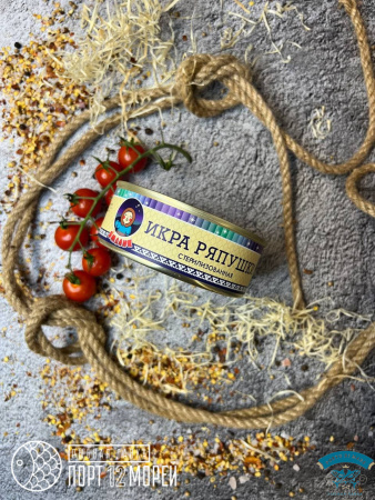 Икра ряпушки стерилизованная, 240 г. Икра ряпушки стерилизованная, 240 г.