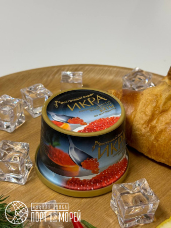 Икра кеты без консервантов «Восточный берег» 240гр. Икра кеты без консервантов «Восточный берег» 240гр.