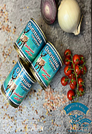 Оленина тушеная Традиции севера 290г