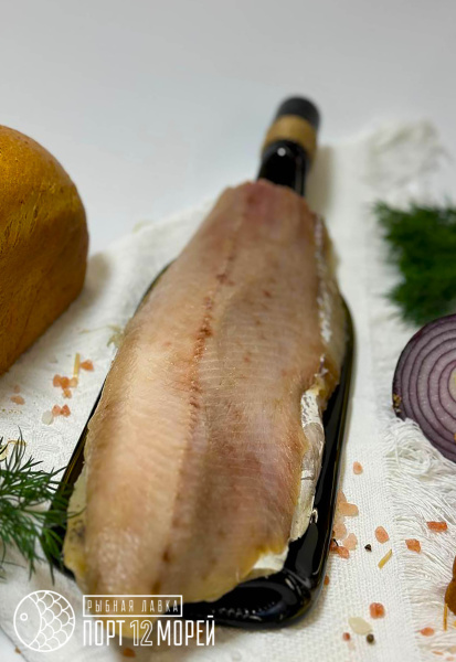 Омуль слабосоленый филе