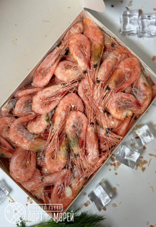 Креветка Северная 70/90 дикая Охотское море Промфлот Креветка Северная 70/90 дикая Охотское море Промфлот