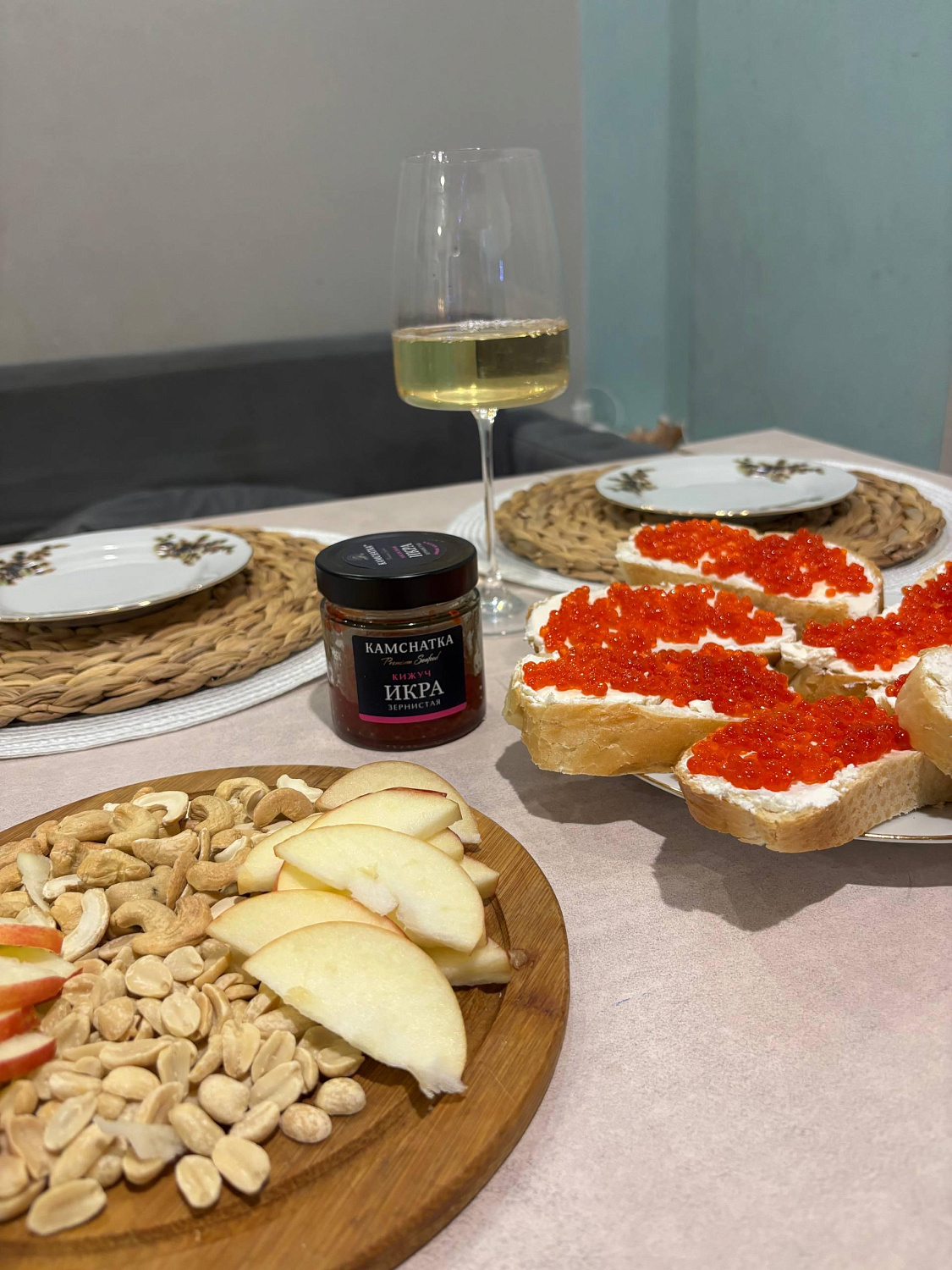 Икра кижуча зернистая 200 гр. стекло КАМЧАТКА